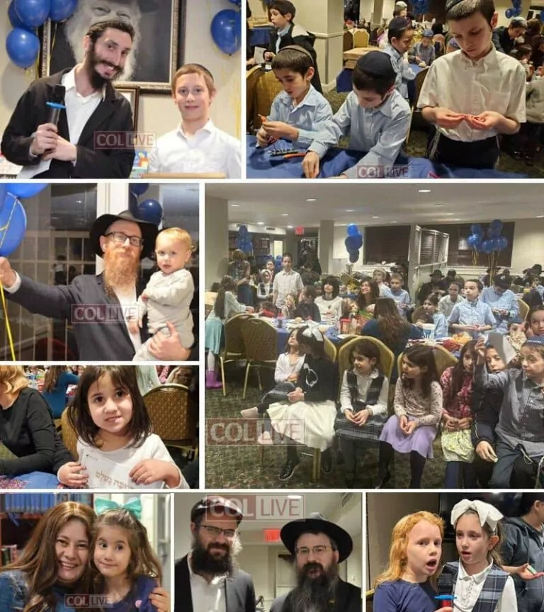 OYYL School Gathers for Chanukah Celebration