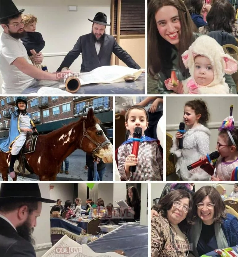 OYYL School Community Unites at Purim Event